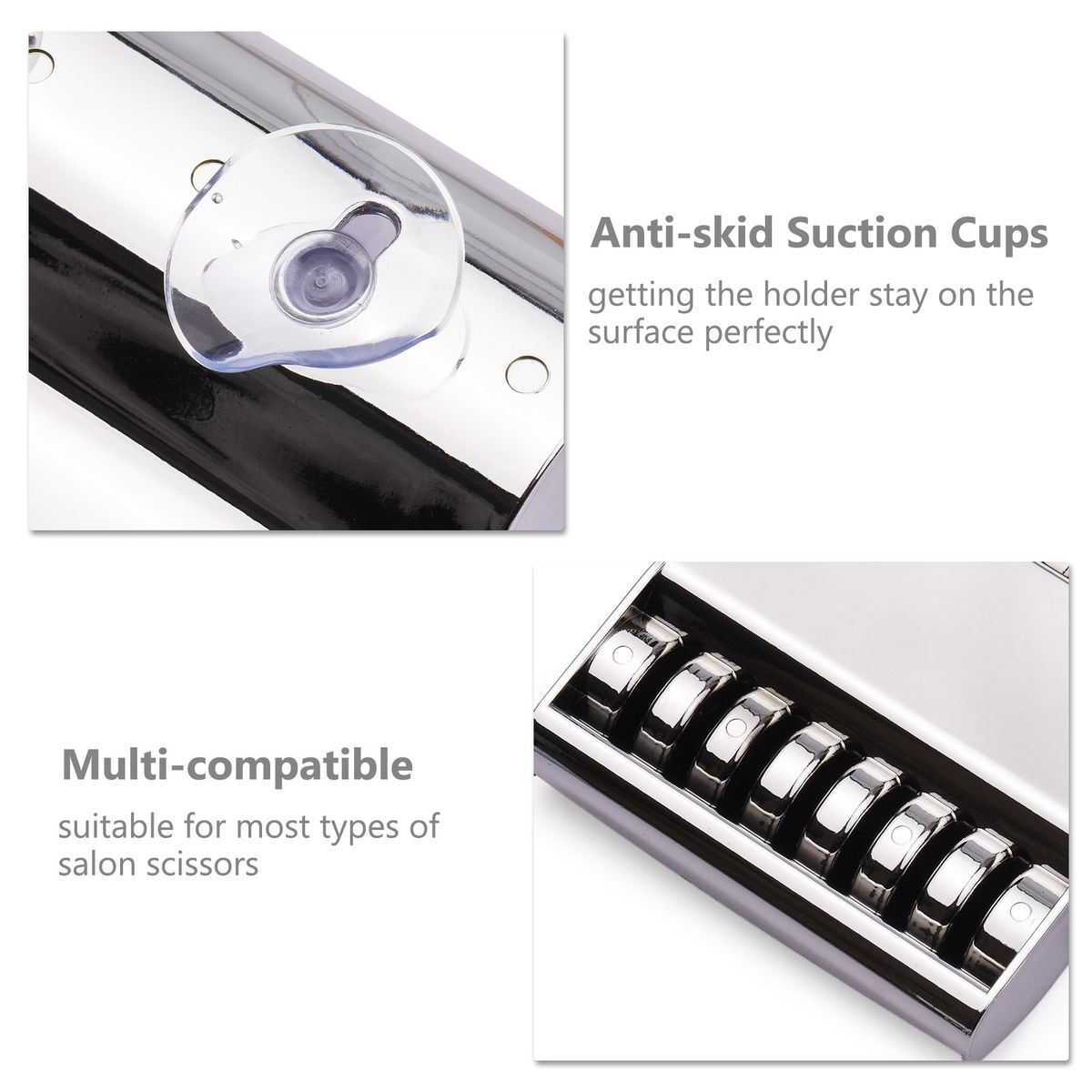 Salon Scissors Holder Stand Multi-functional Shears Holder