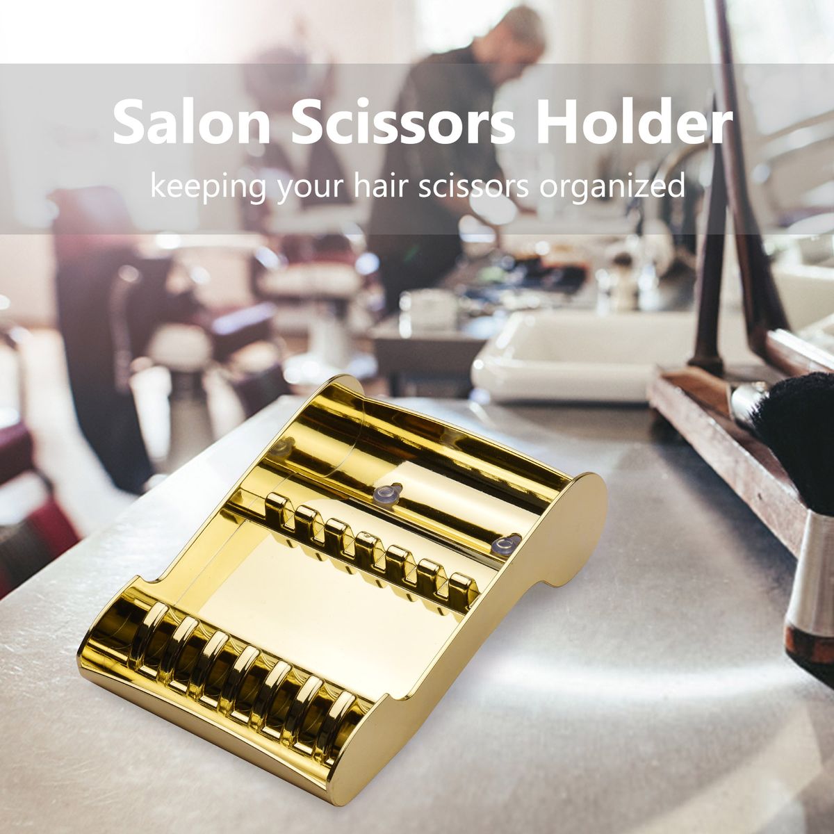 Salon Scissors Holder Stand Multi-functional Shears Holder