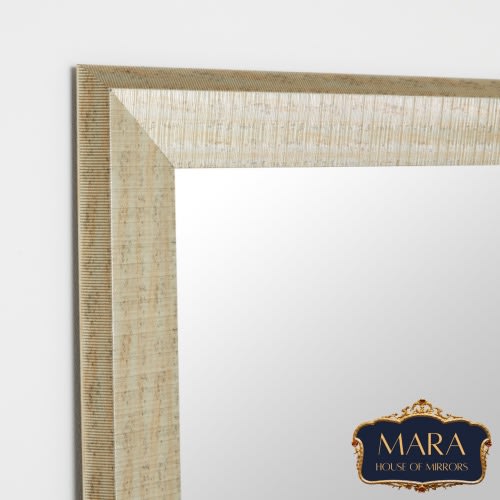 Mirror - Beige Bohemian Frame