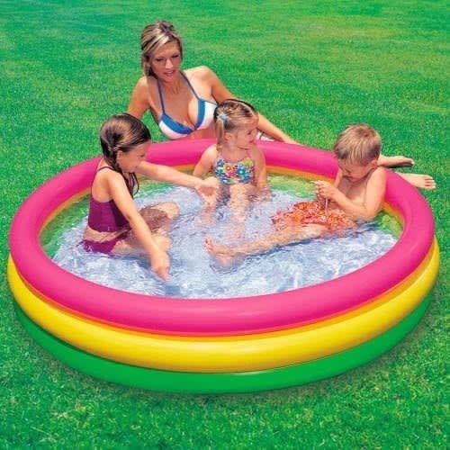 Intex Inflatable Pool + Intex Pump