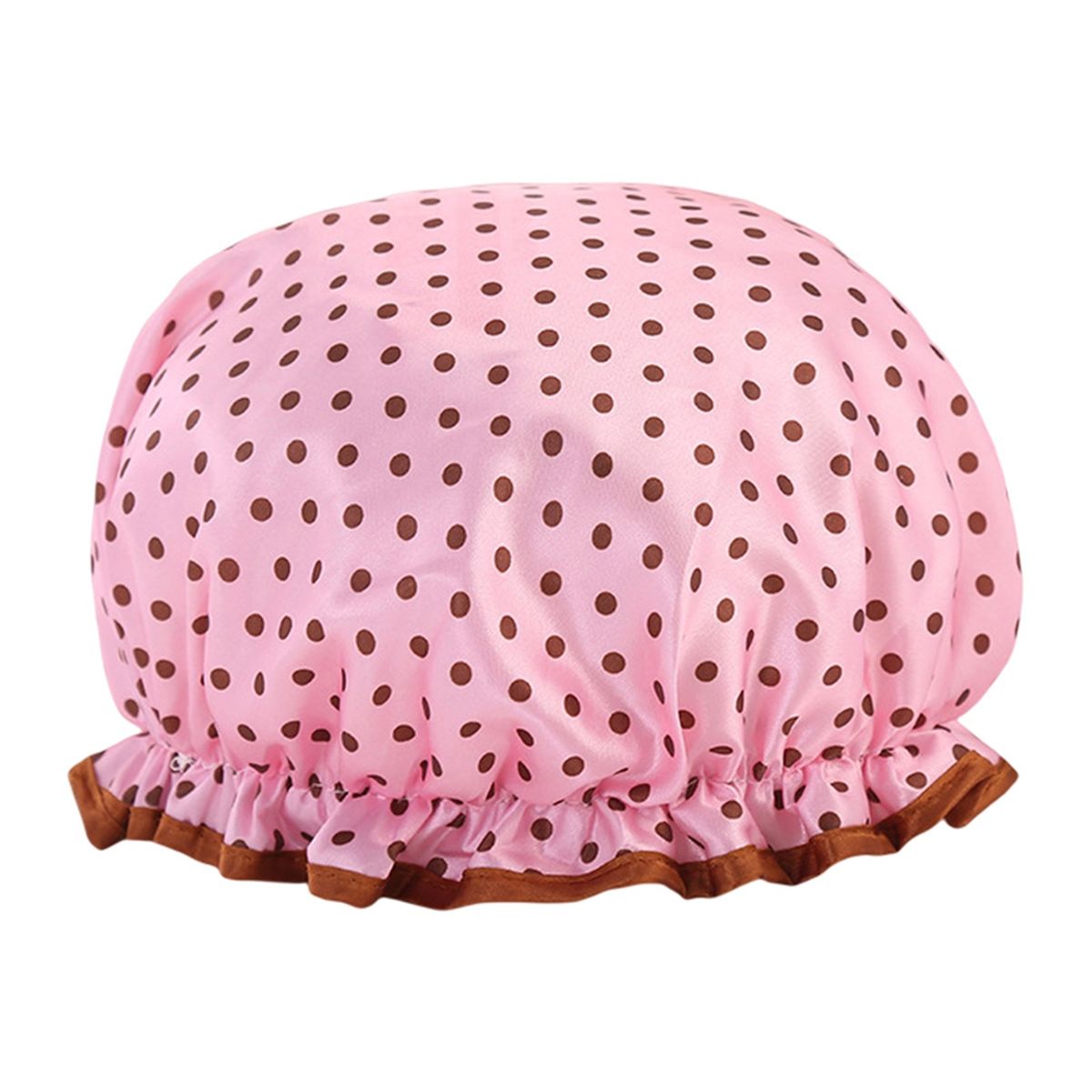 Shower Cap Easy To Clean Quick Drying Bath Hat Pink