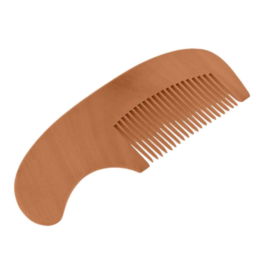 2Pcs Baby Hair Brush Comb Set Newborn Hairbrush Kit Infant Comb Soft Wool Hair Wooden Handle Scalp Massage