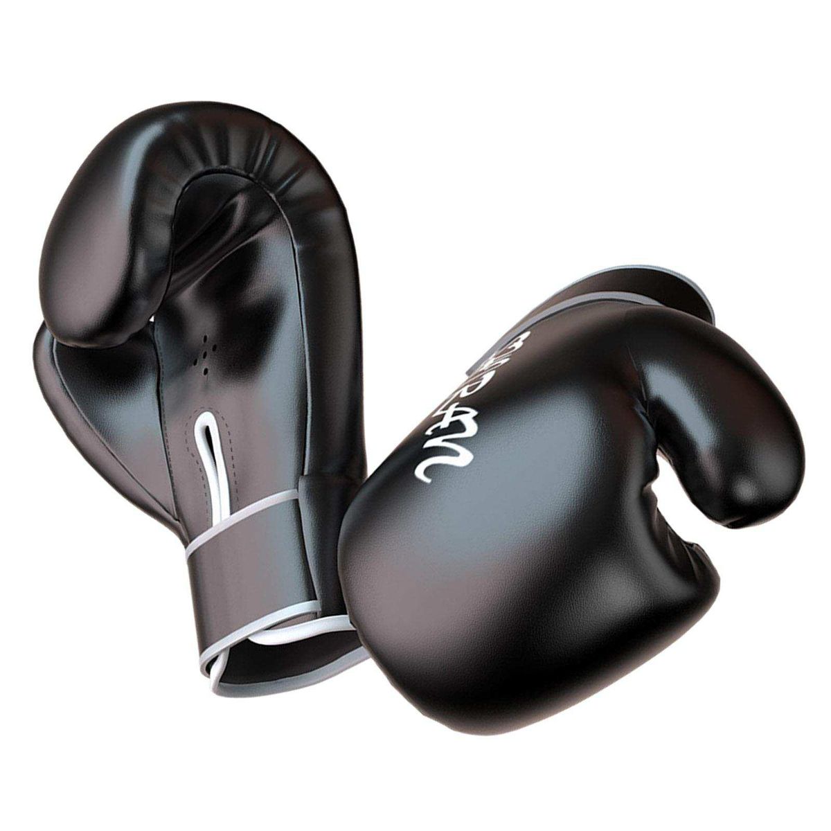 Men Women Boxing  Sparring MMA Kickboxing Fight 10oz_Black
