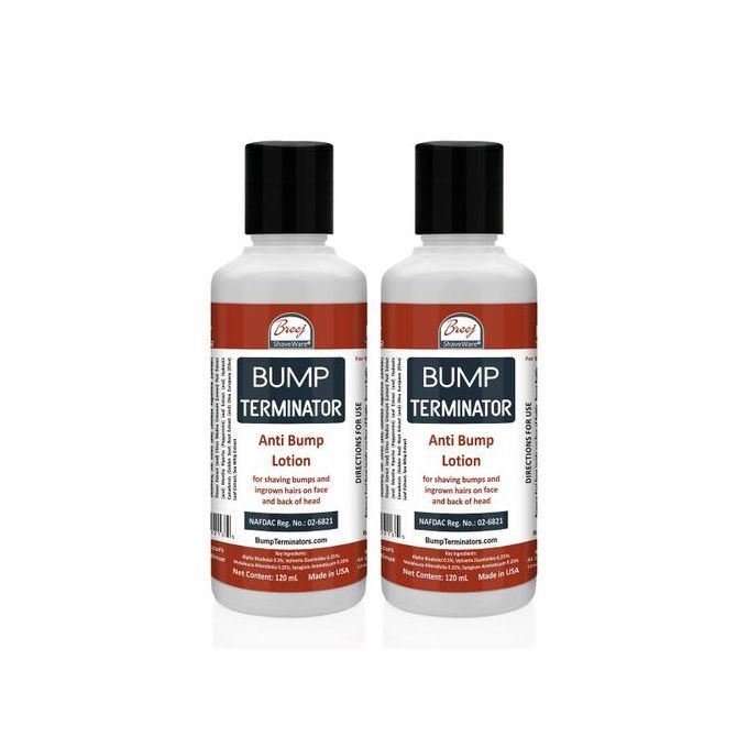 Anti-Bump Lotion - Bump Terminator - 120ml - 2 Bottle