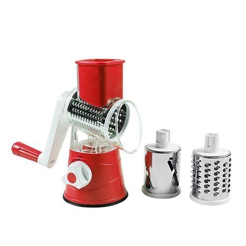 Multifunctional Round Manual Vegetable Carrot Cucumber Beetroot Salad Cutter Slicer Shredder Grater Chopper Dicer Grinder