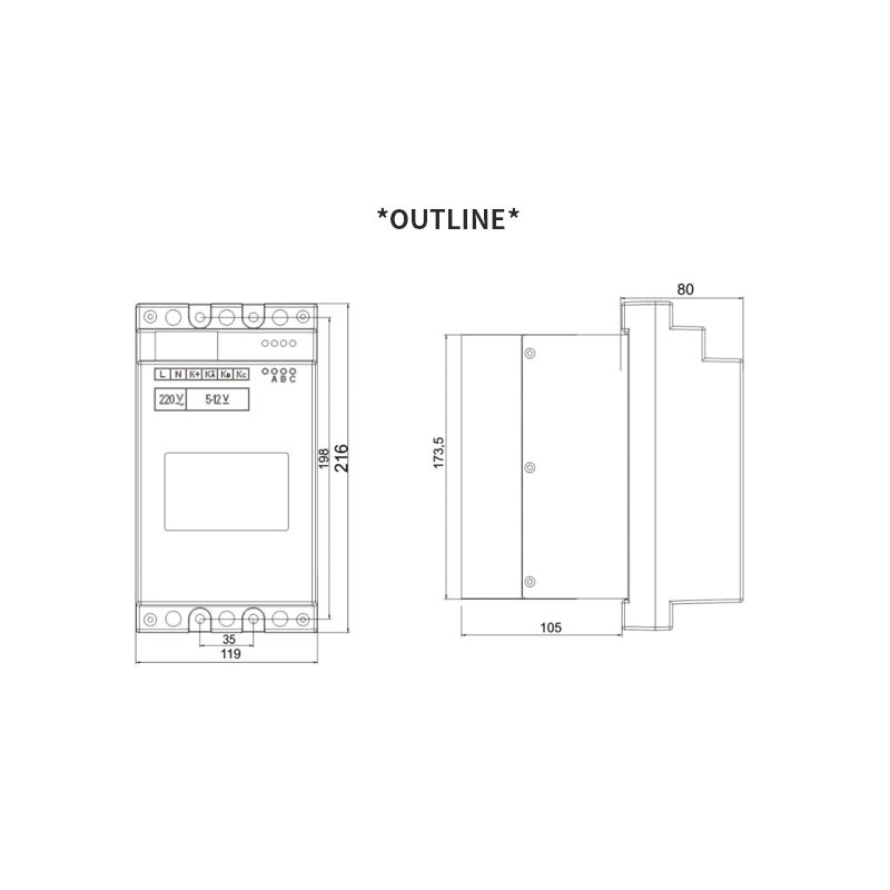 Jiurong Power Three-phase Common Compensation Thyristor Dynamic Switching Switch ETSC Series Three-phase Split Compensation Integrated Type