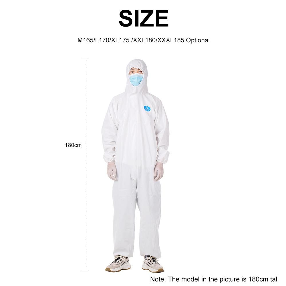 Coverall Medical Reusable Isolation Suit Prevent Invasion for Medical Staff Protective Clothing Dust-proof Coveralls Antistatic