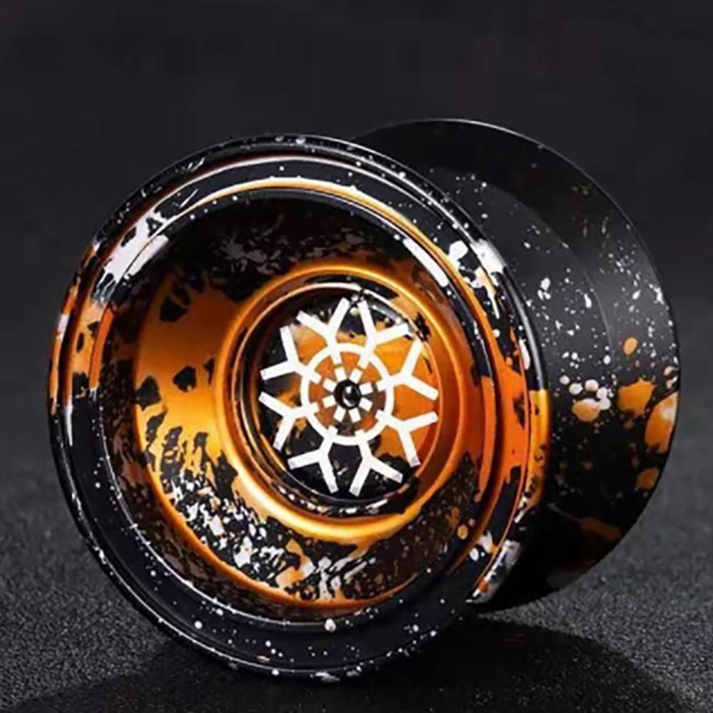 Unresponsive YoyoProfessional Yoyo Aluminum Beginner Yo-Yos Ball for Yoyo Players with 10 Yo Yo