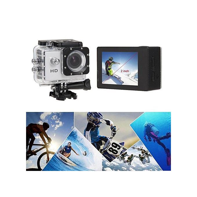 2.0In 12MP HD 1080P Action Waterproof Camera DV SJ4000 (Silver)