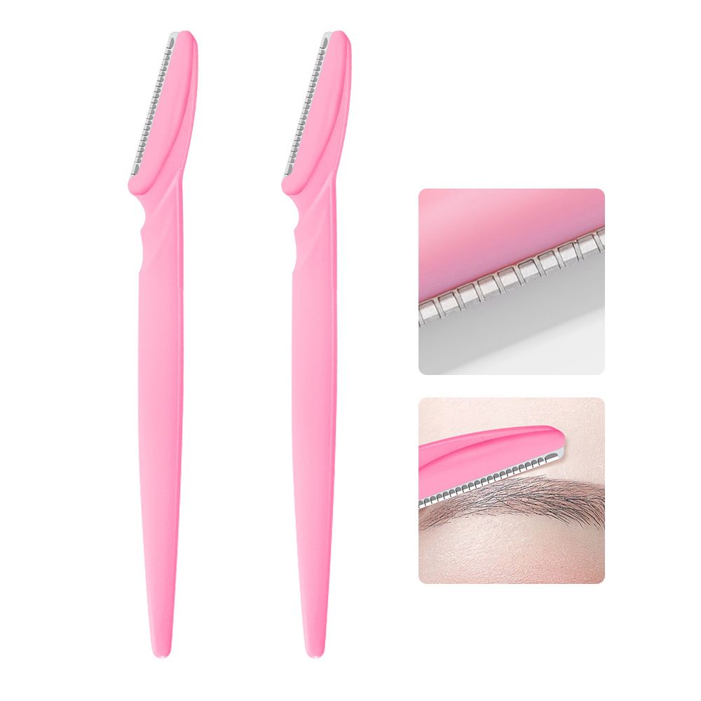 2 Pcs Simple Eyebrow Trimmer Eyebrow Scraper Eye Brow Razor