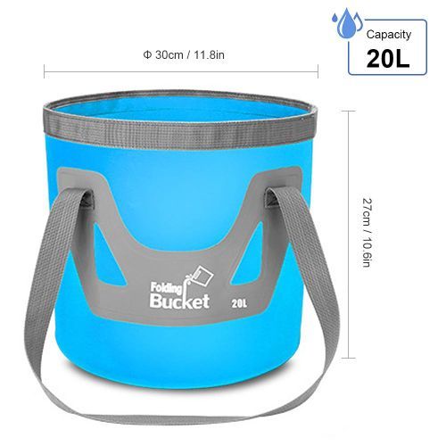 Portable Camping Shower Outdoor Camping Shower Pump Rechargeable Shower Head Bucket For Camping Hiking Traveling Camping