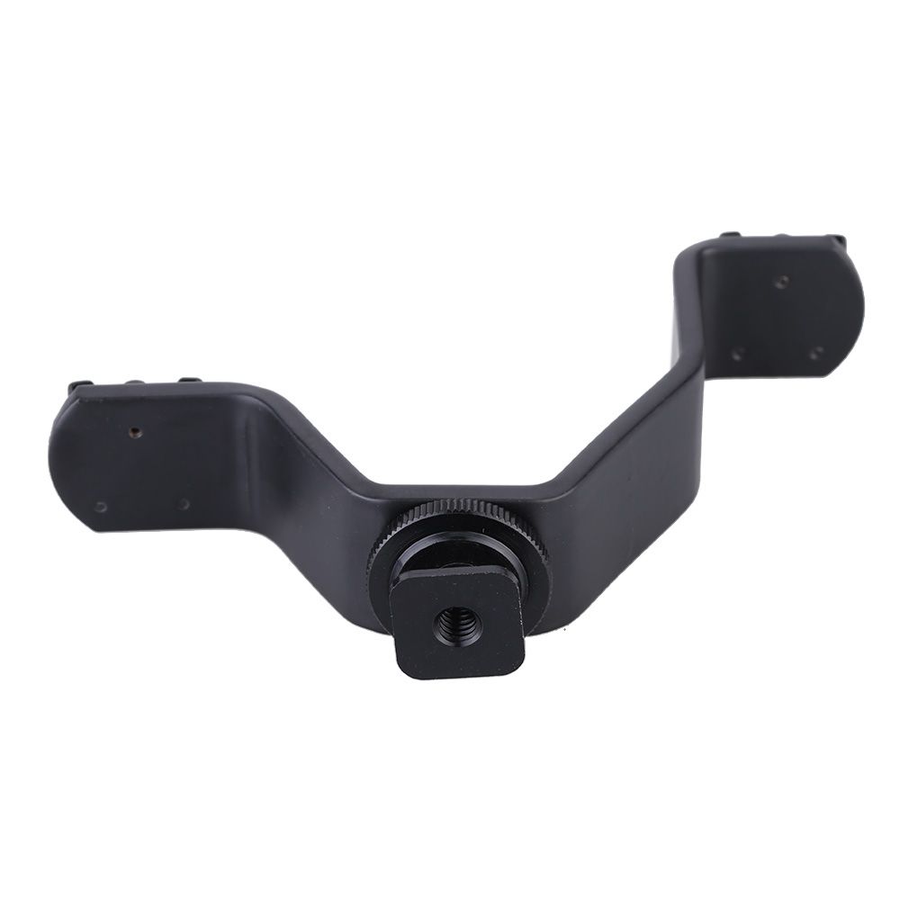Triple Hot Shoe V Mount Bracket For Video Lights Microphones