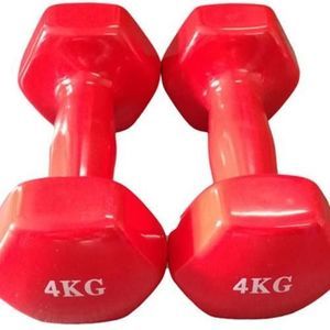 A Pair Of 4kg Aerobic Dumbell