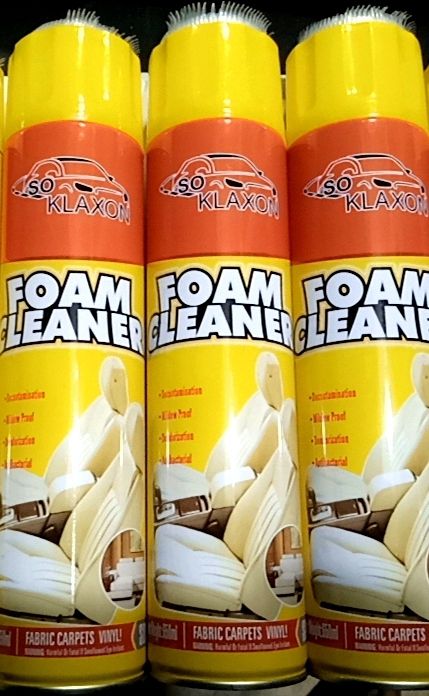 Multipurpose Foam Cleaners 650ml (3pcs)