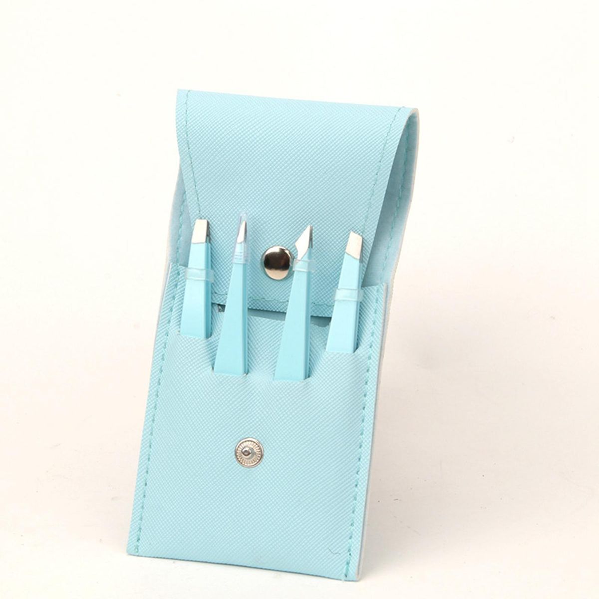 Fine Hairs Puller Removal  Tools For Eyebrows Ingrown Blue Set