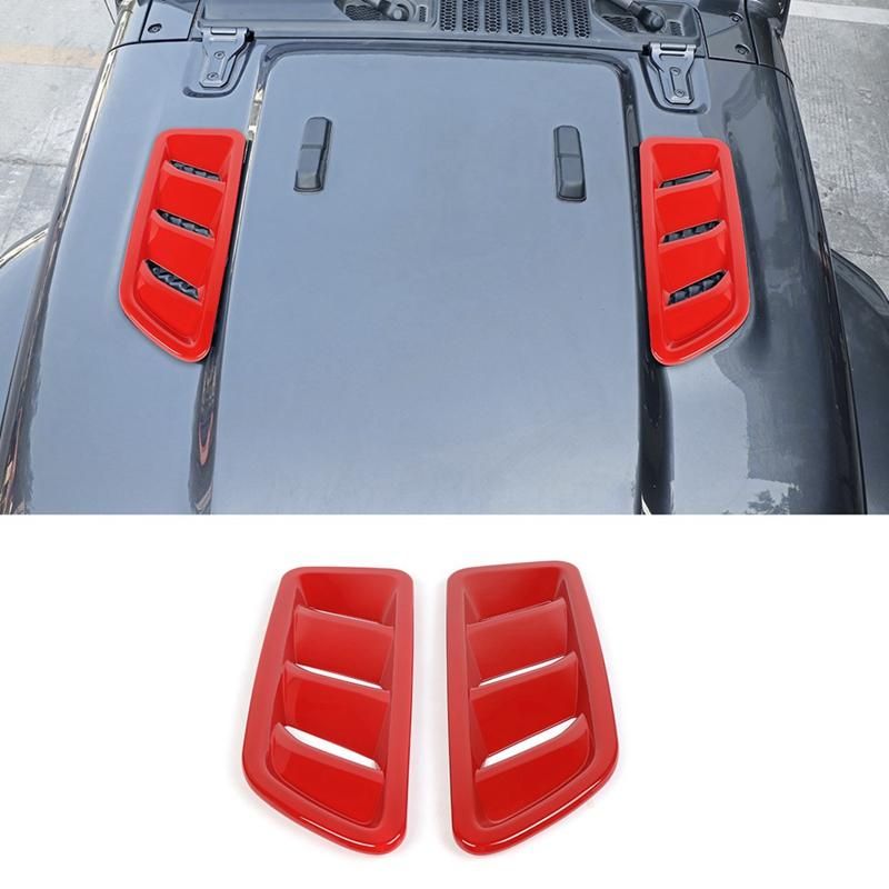 Car Engine Hood Outlet Vent Decoration Cover St