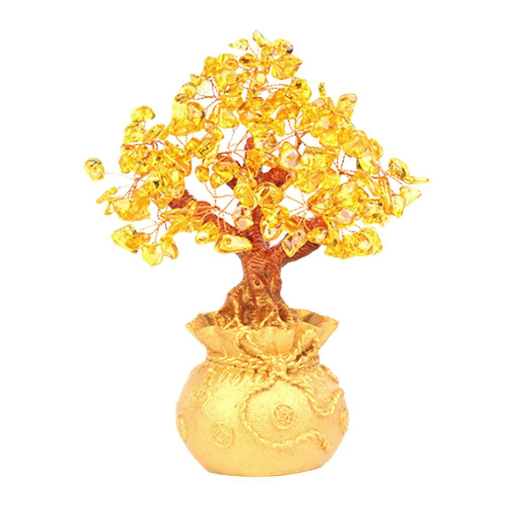 7 Inch Bonsai Feng Shui Tree Decorative Ornament Gift