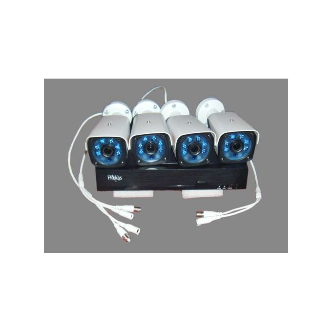 Cctv Super Quality 4 Channels DVR AHD 1080P + 4 Cctv CAMERA