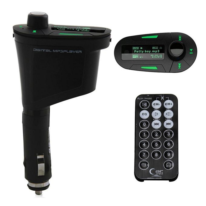 MP3 Car Player Kit FM Transmitter Car Charger Bluetooth AUX Audio Music Adapter With Control By HT