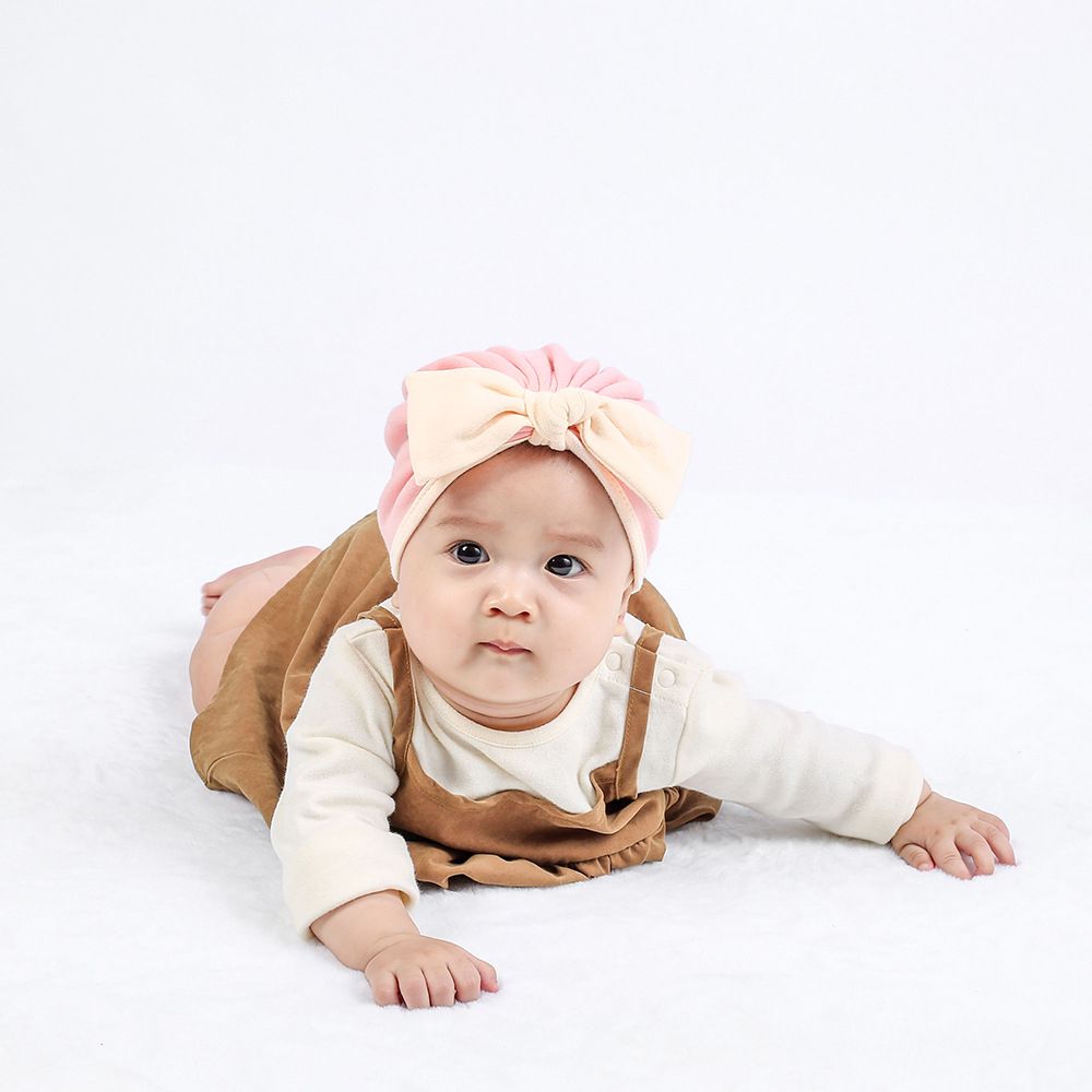 Newborn Baby Girl Hat Cotton Warm Bow Beanie Infant 0-1 Year