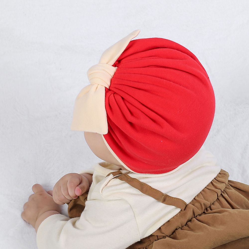 Newborn Baby Girl Hat Cotton Warm Bow Beanie Infant 0-1 Year