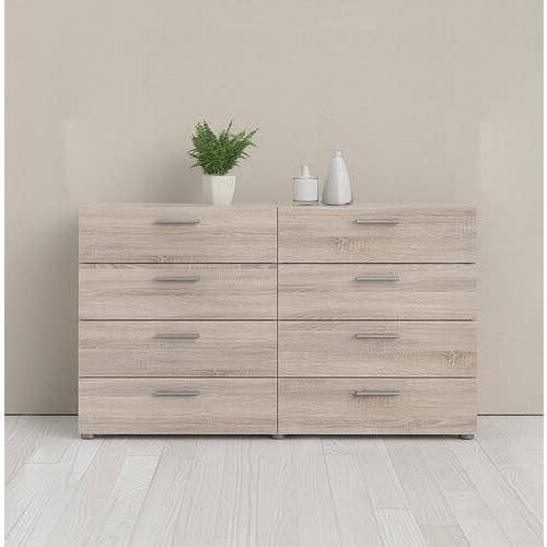 8 Drawer Double Dresser