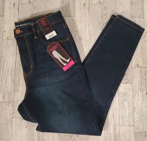 Women High Rise Curvy Blue Jeans