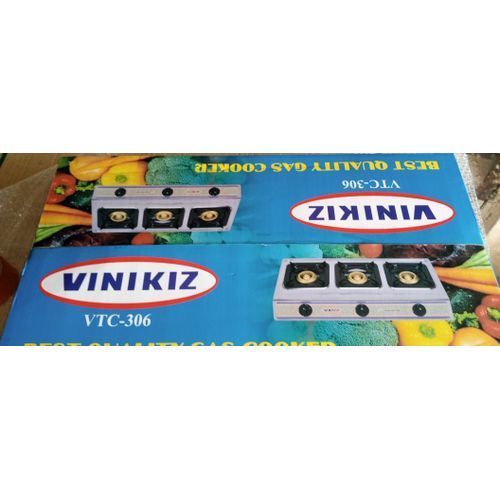 Auto Ignition 3 Burner Table Top Gas Cooker