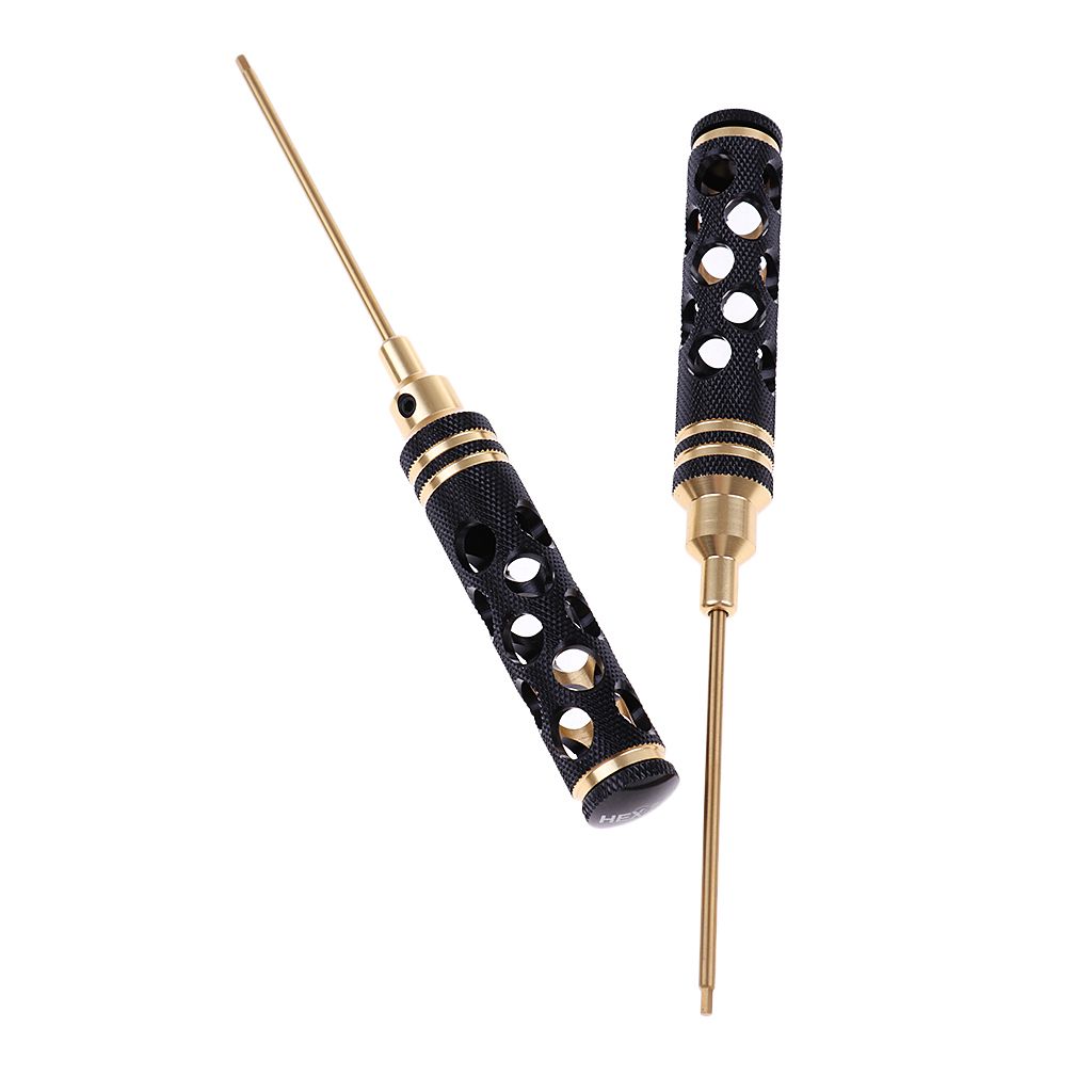 4pcs Carbon Steel Screw Driver 1.5/2.0/2.5/3.0 Black And