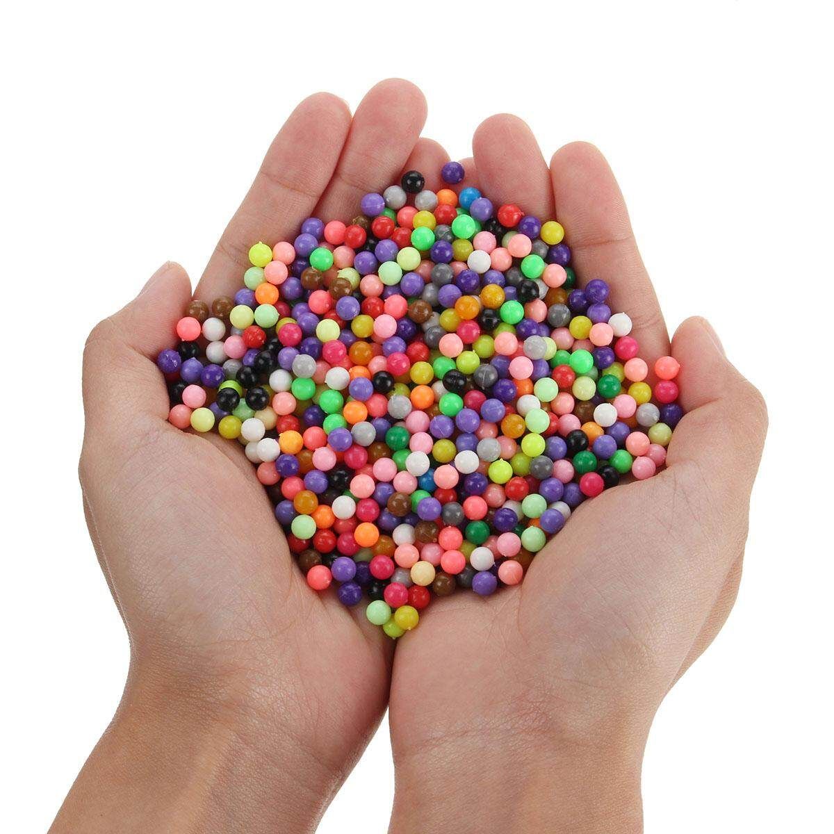 6500Pcs 30 Aqua Refill Water Fuse Jigsaw Beads Art DIY Craft Toys Kid Gift