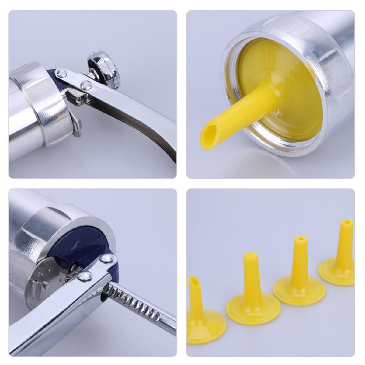 Cookie Press Gun Kit Pastry Press Set With 20 Discs And 4