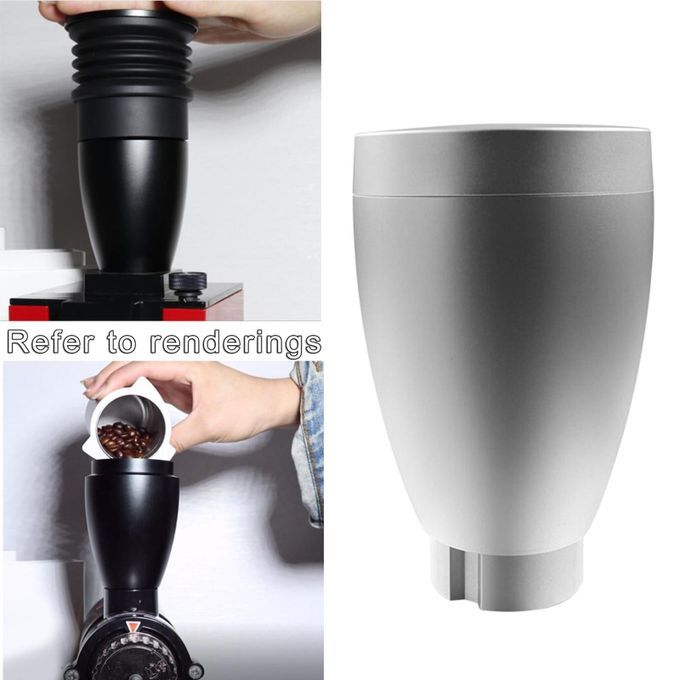 Coffee Grinder Hopper Coffee Grinder Accessories Household Silver A