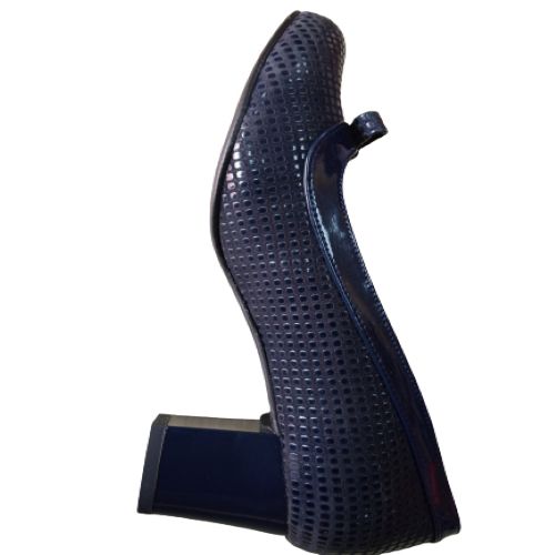 Ladies Court Croc Shoe-Blue