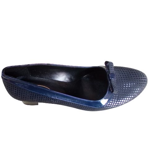 Ladies Court Croc Shoe-Blue