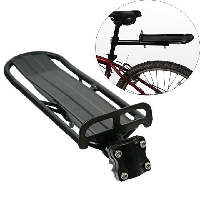 Bike Rear Rack Seat Pannier Cargo Carrier Mount 10kg Capacity