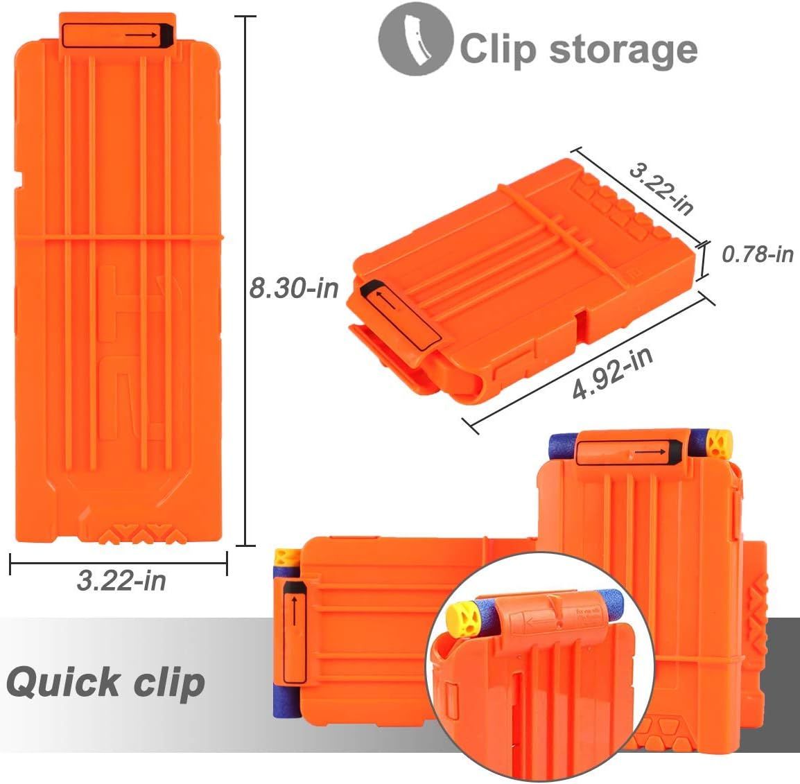 2 Sets Tactical Dress Vest Kit For Nerf Guns N-Strike Elite Series With 80 Bullets Refill Darts