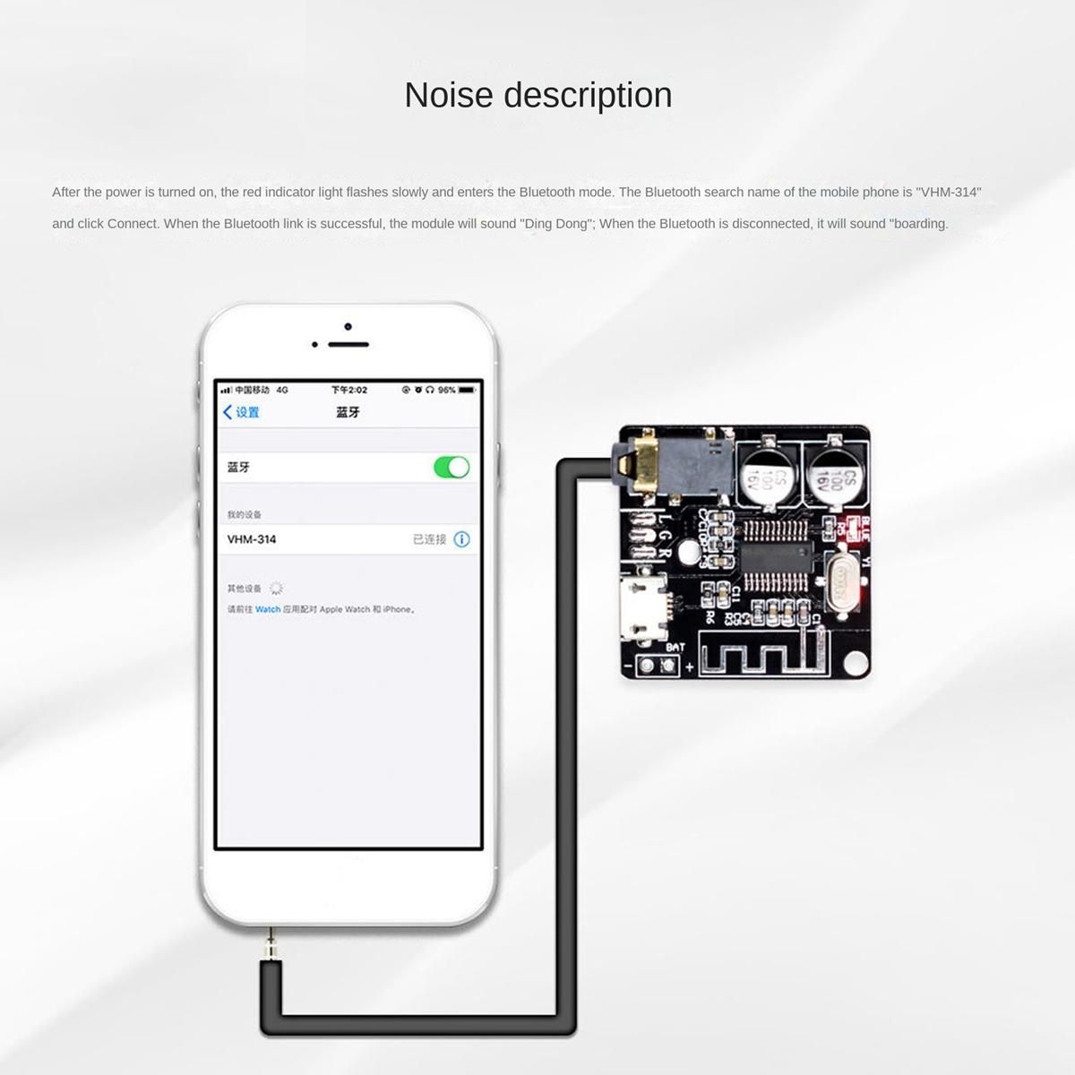 BT5.0 Audio Receiver MP3 Bluetooth Decoder