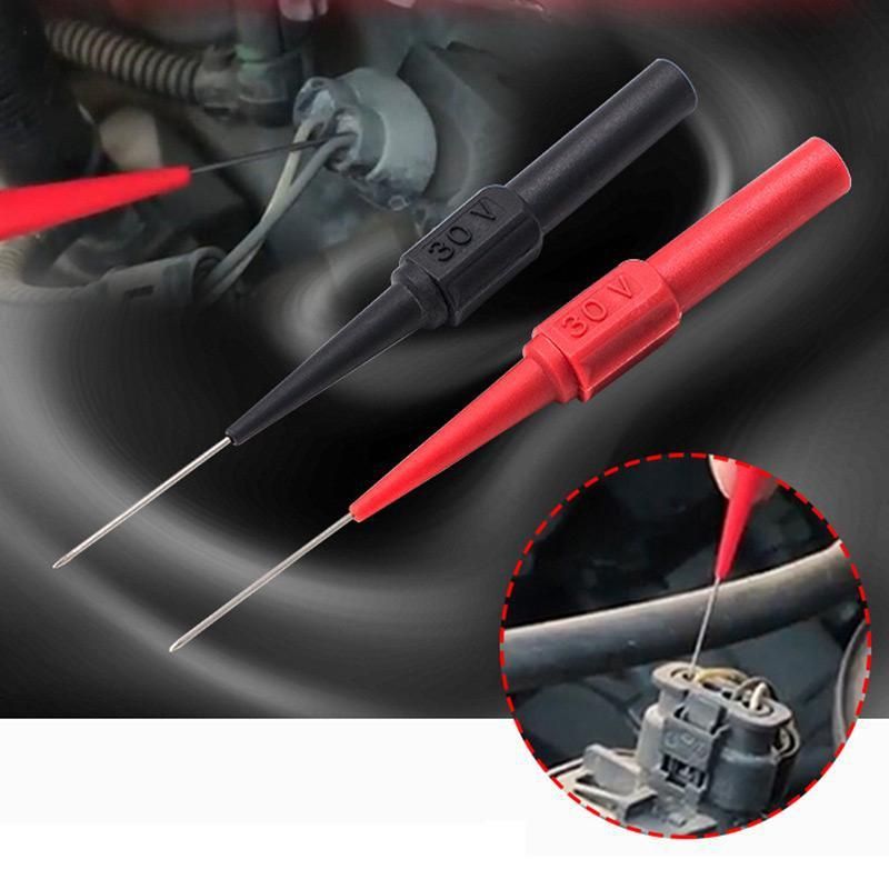 2PCS 0.7mm Test Needle Coarse Probe Black