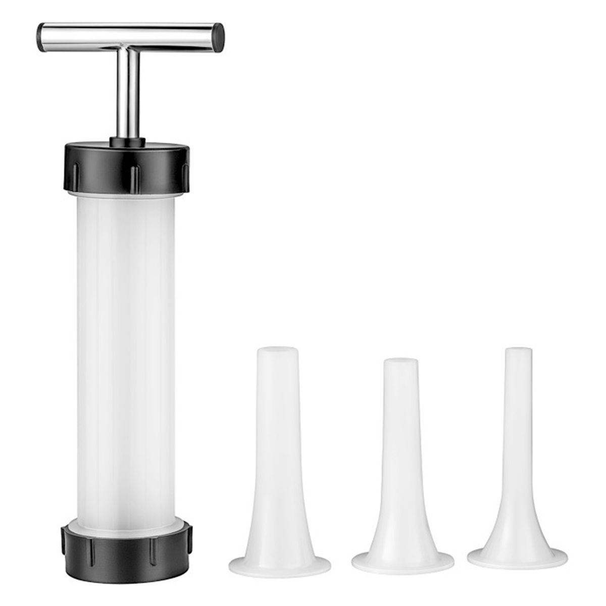 Handmade Sausage Maker Meat Stuffer Filler Salami-White