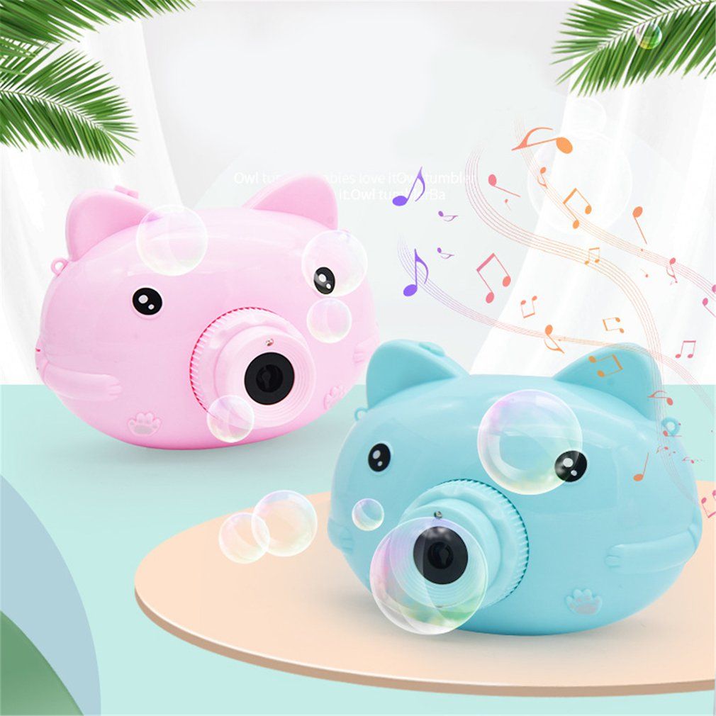 Children Bubble Camera Blower Machine Bubble