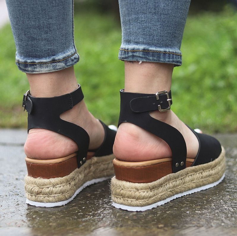 Women Wedges Shoes Pumps High Heels Summer Sandals