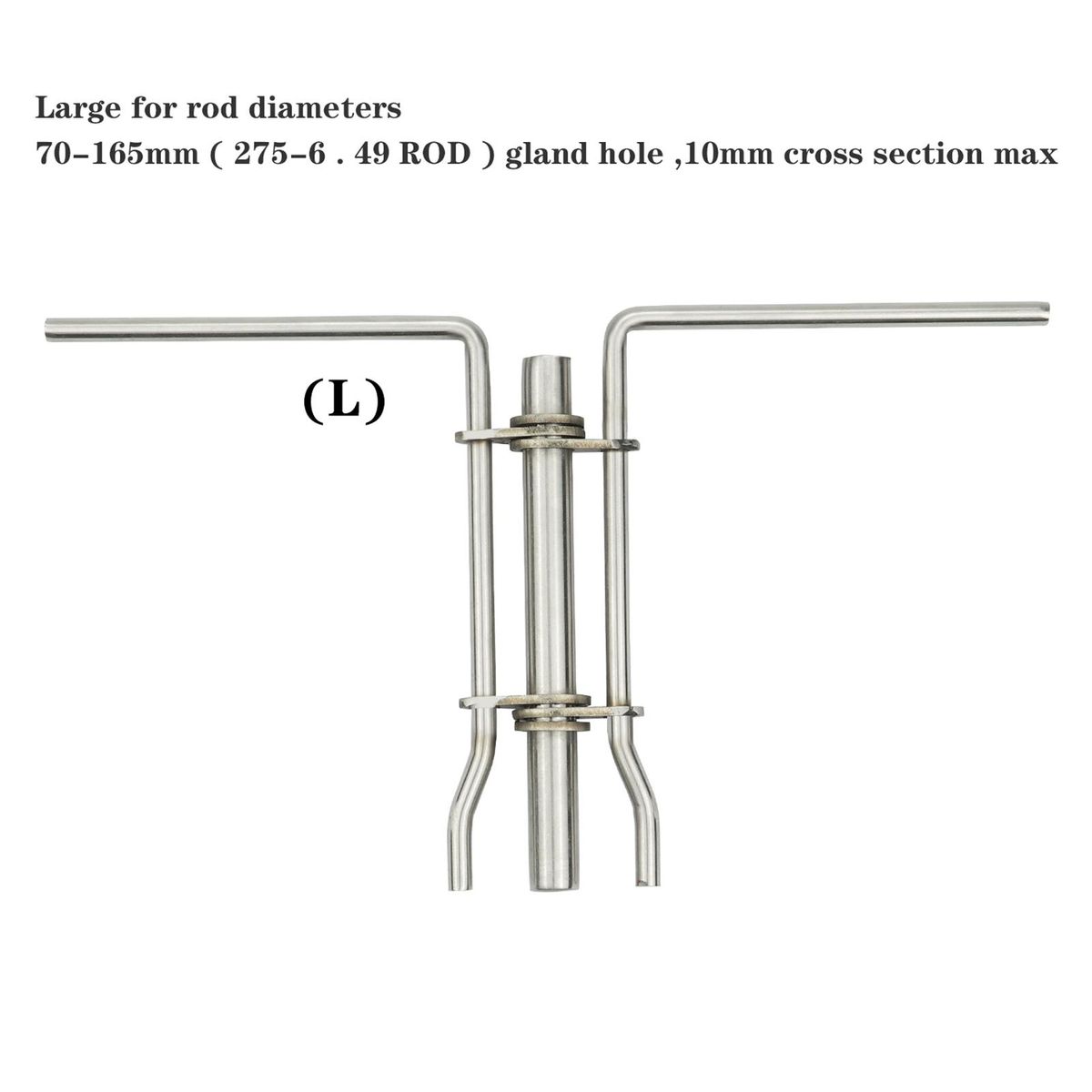Hydraulic Cylinder Piston Rod Seal Installation Tool, for U-Cup Seal Installer Tool Kit, Seal Twistor Tool Set- 3 PCS