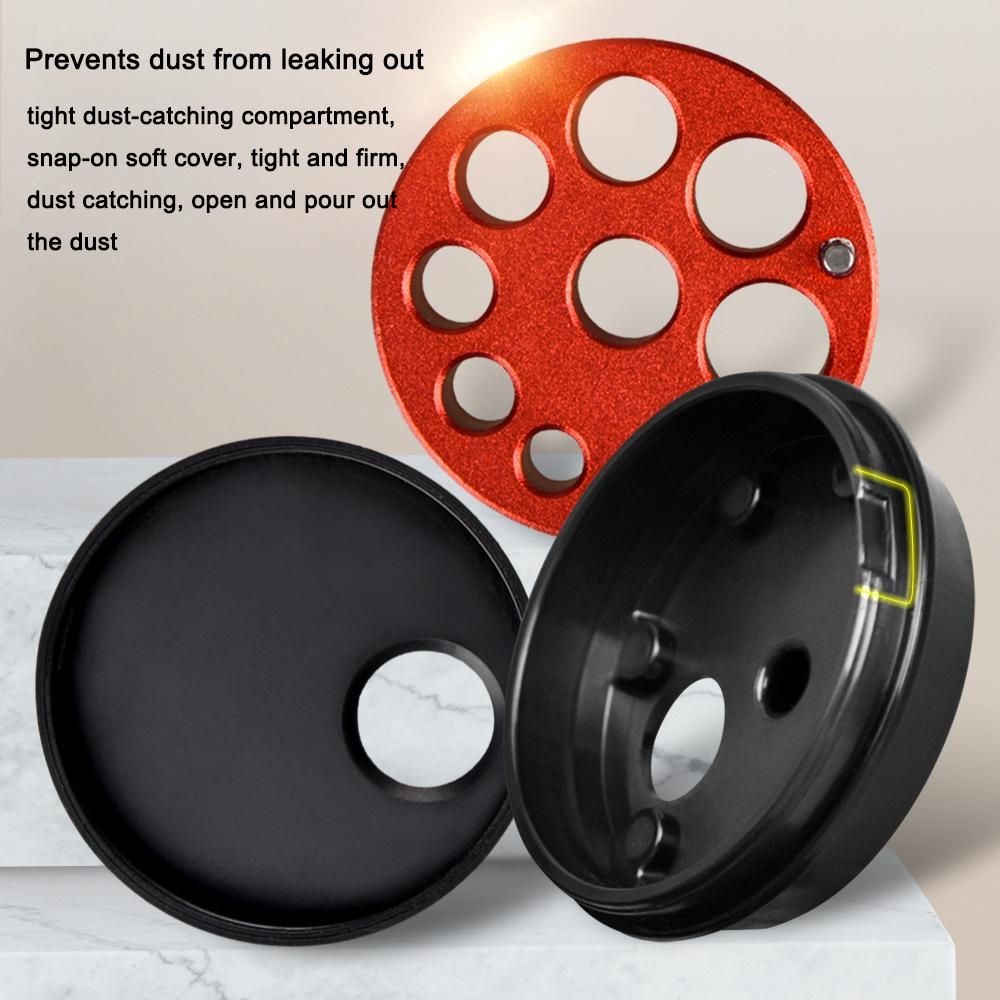 Aluminum Alloy Multi-aperture Dust Collection Box Household Drilling Dust Catcher Hand Drill Electric Hammer Dust Cover Dustproof Accessories