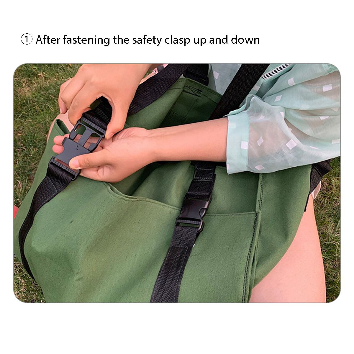 Fruit Picking Apron, Canvas Garden Fruit Picking Bag, Harvest Garden Apron With A Cross Strap To Release Your Hands, Vegetable Garden Picking Apron Can Load-Bearing 10KG Fruit