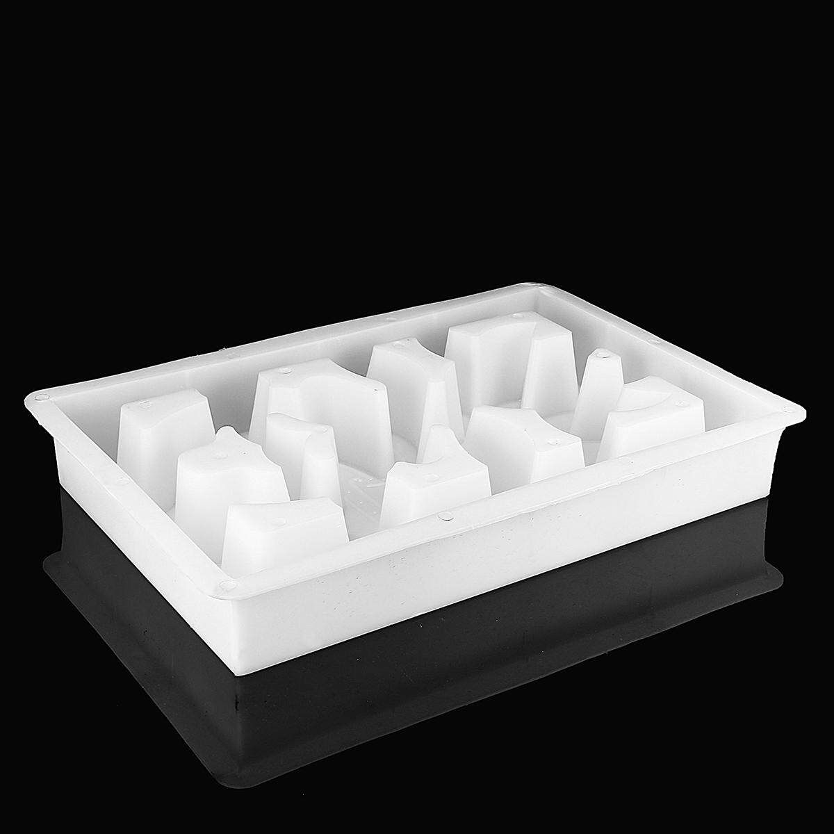 New Antique Window Flower Cemen Brick Plastic Mould Concrete Pool Fence 45*32cm