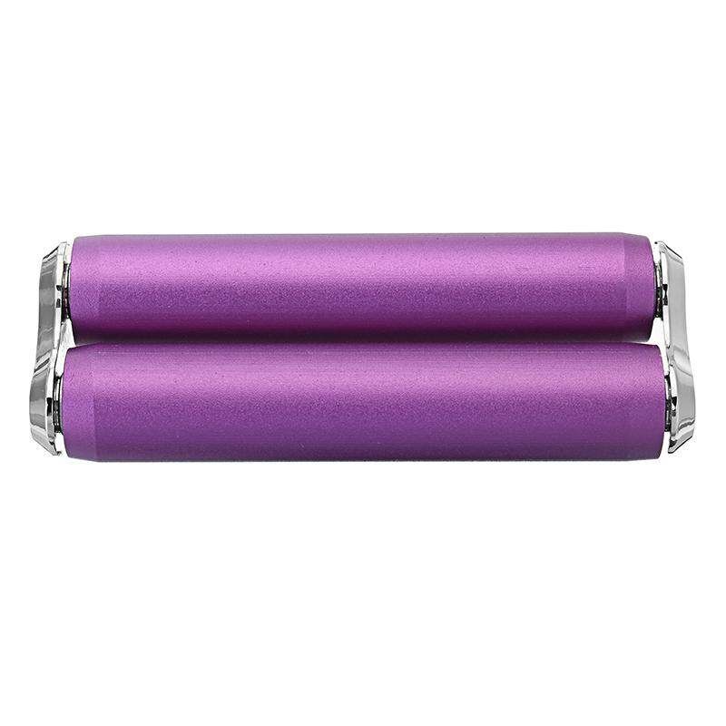 Cool Aluminum Alloy Hand Massager Rotating Wheel For Kids Families Reduce Stress Toys Violet
