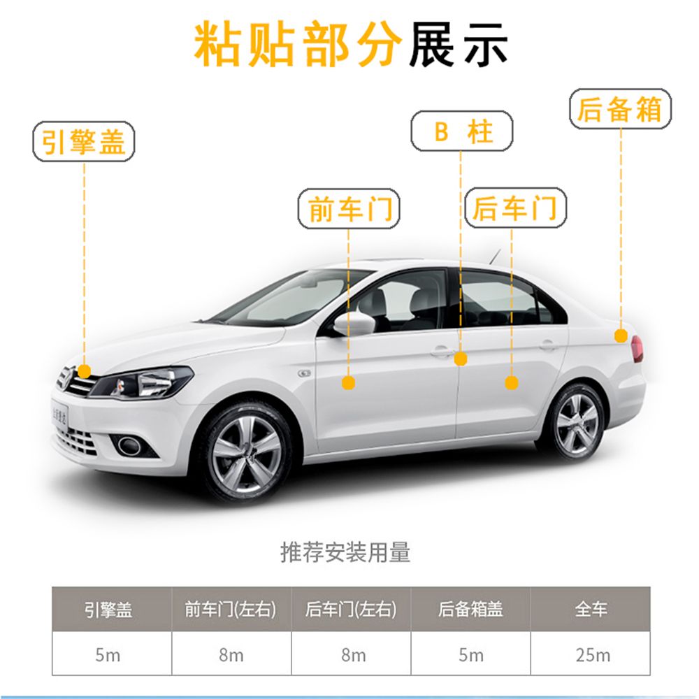 Car Double Layer Sealing Strip For Peugeot 206 207 208 307 308 406 407 508  3008-Fillers, Adhesives