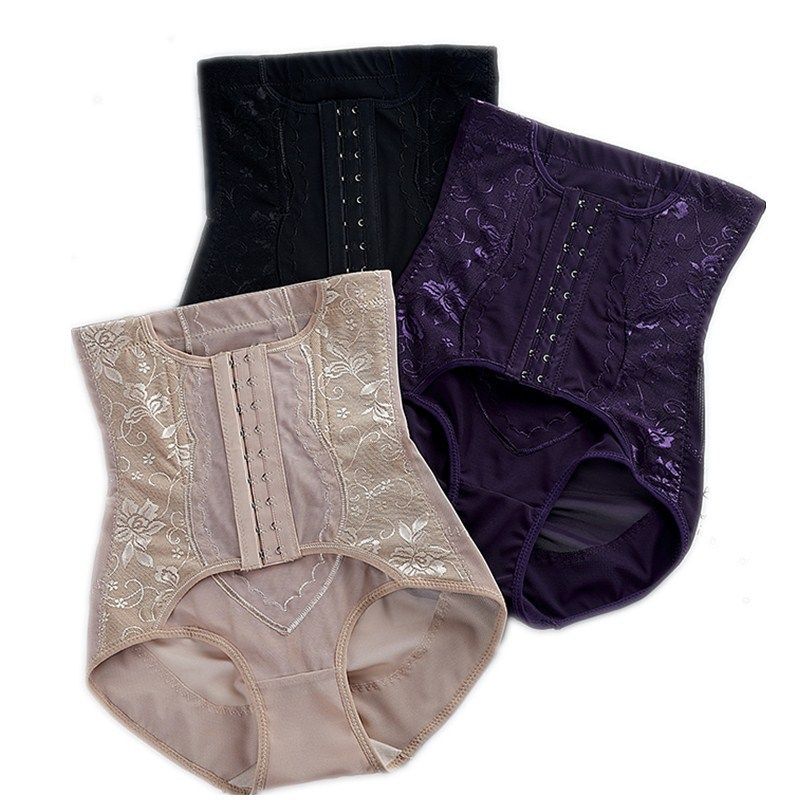 [Meizi] High-elastic Mesh Thin Section High-waisted Lace