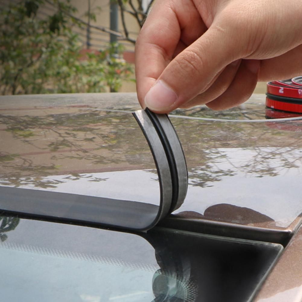 14/19mm Rubber Car Seals Edge Sealing Strips Auto Roof Windshield Car Rubber Sealant Protector Seal Strip Window Seals For Auto-Fillers, Adhesives
