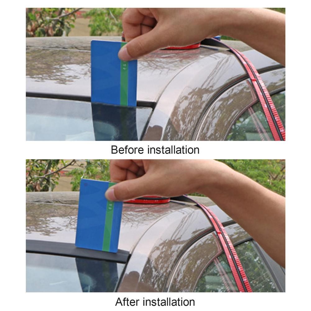 14/19mm Rubber Car Seals Edge Sealing Strips Auto Roof Windshield Car Rubber Sealant Protector Seal Strip Window Seals For Auto-Fillers, Adhesives